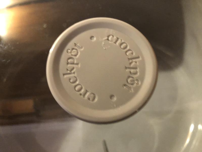 Lid handle, I wish was more high quality looking.