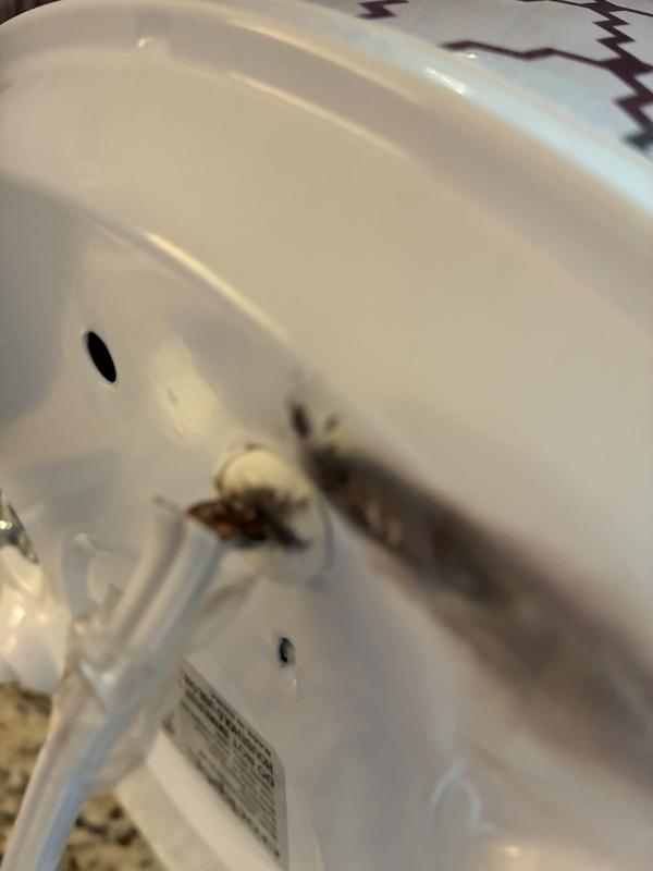 Customer photo for "great crockpot poor electric cord"