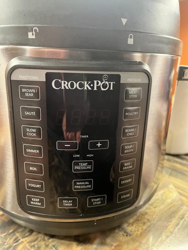 Crock-Pot® 10-Qt. Express Crock Multi-Cooker with Easy Release Steam Dial,  Stainless Steel