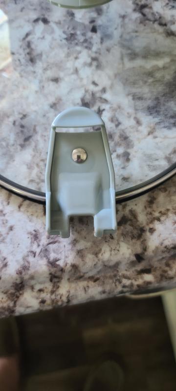 Latch roll pin missing