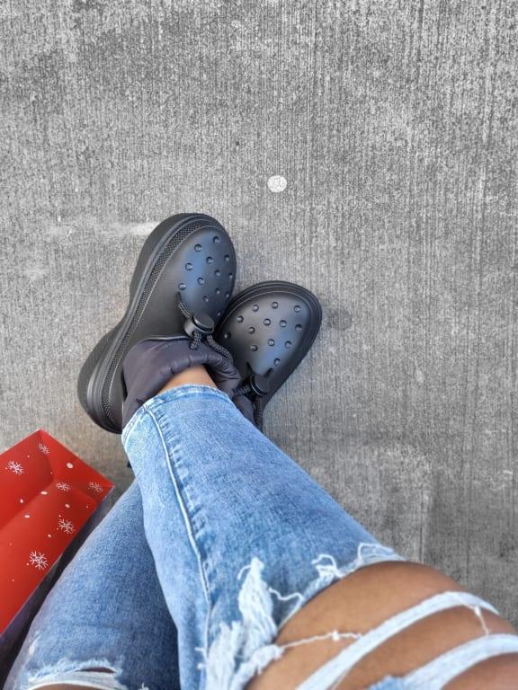Crocs Women's Stomp Puff Boots from Finish Line - Macy's