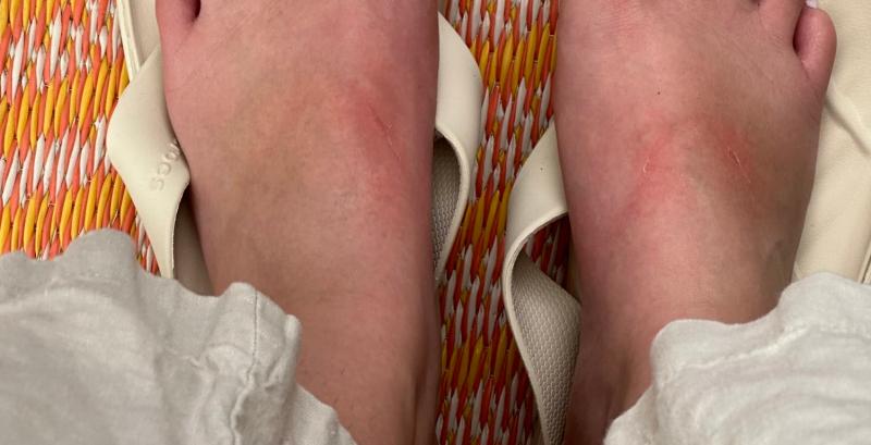 Photo submitted with review of product