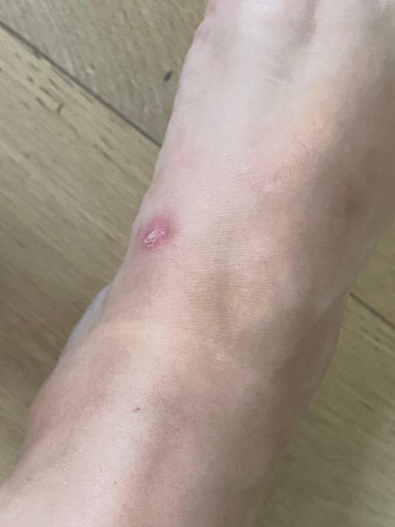 Photo submitted with review of product