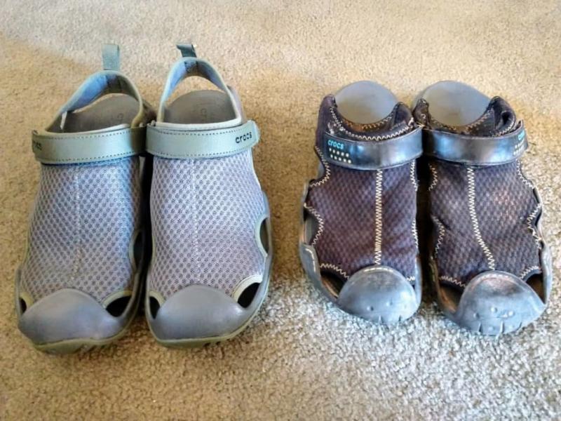 Same shoes 4 years and many adventures later