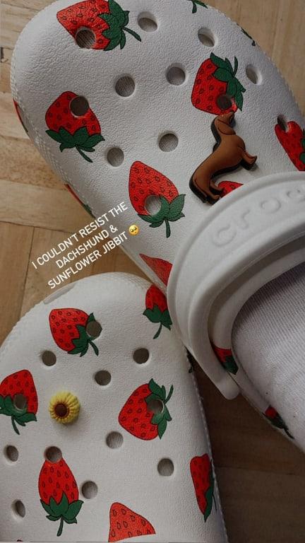 strawberry crocs for sale
