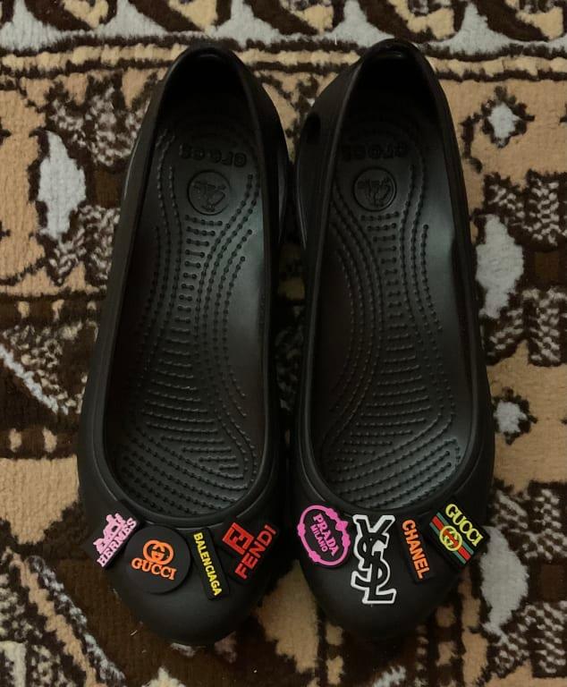 I added jibbitz charms to dress mine up