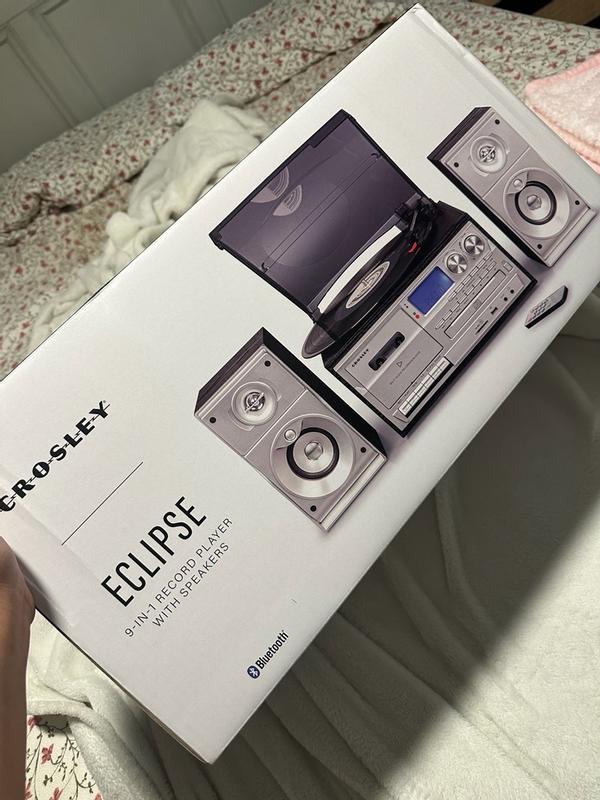 Eclipse 9-in-1 Record Player With Speakers | Crosley Radio