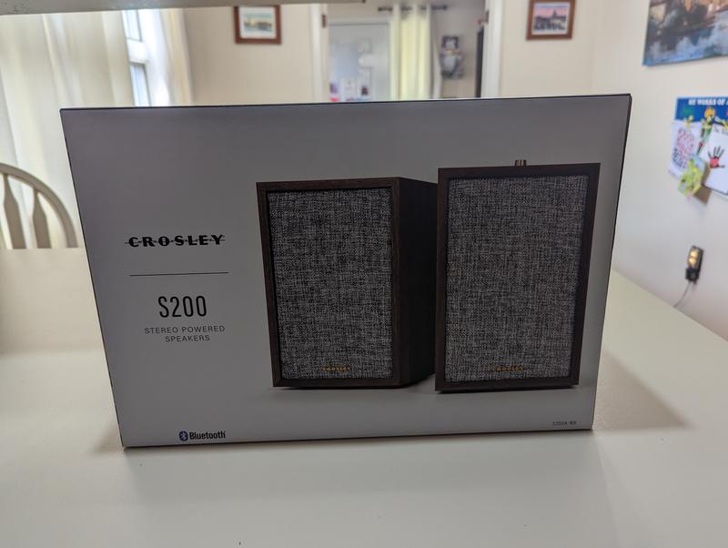 S200 Stereo Powered Bluetooth Speakers | Crosley Radio