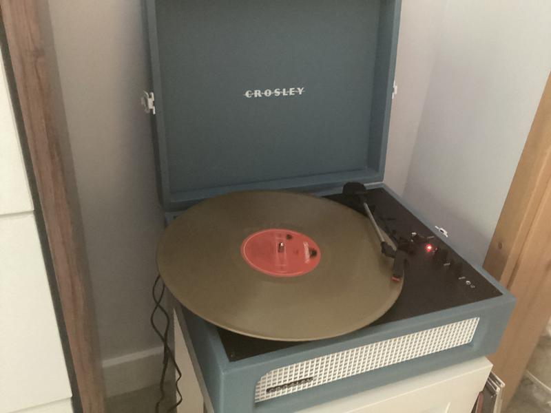 Crosley - Tocadiscos Crosley Voyager Bluetooth Doble - Tan