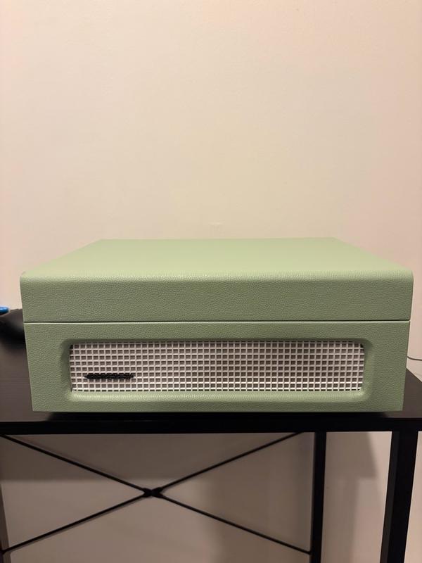 Customer photo for "A fun, stylish record player that’s easy to use and sparked my 14 year-old sons love for vinyl"