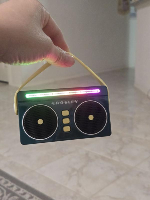 MINI BOOMBOX PORTABLE BLUETOOTH SPEAKER | Crosley Radio