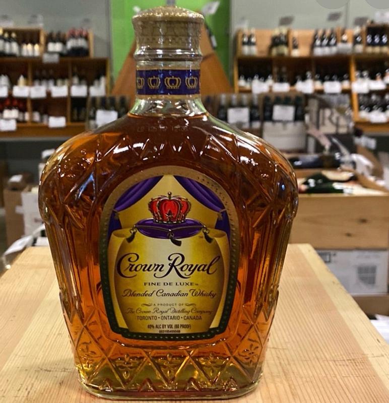 Crown Royal Fine De Luxe Blended Canadian Whisky, 750 mL
