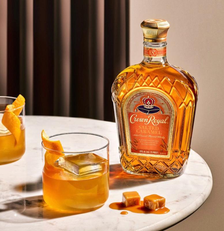 Crown Royal Salted Caramel Flavored Whiskey, 750 ml