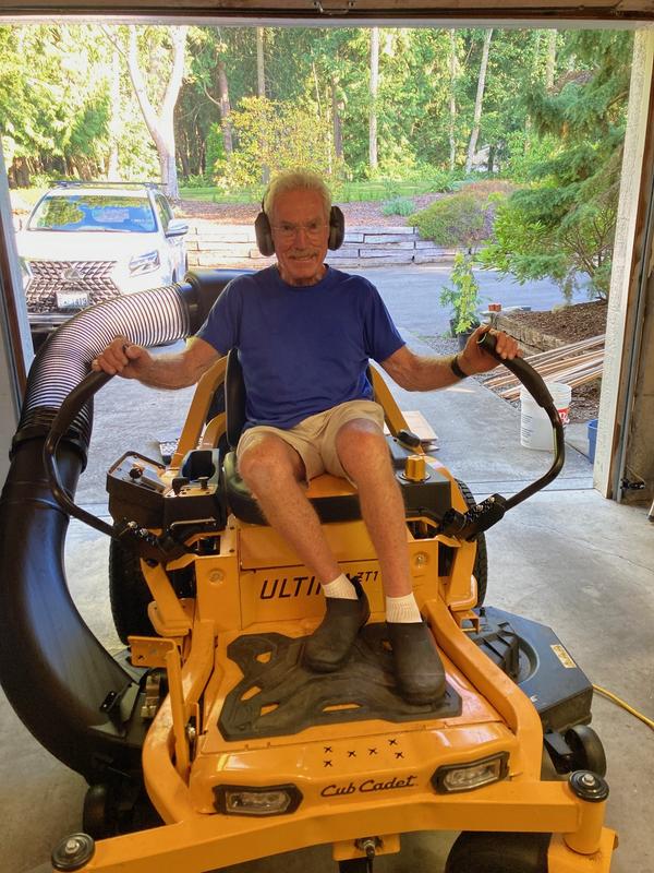 Ready to roll and mow!