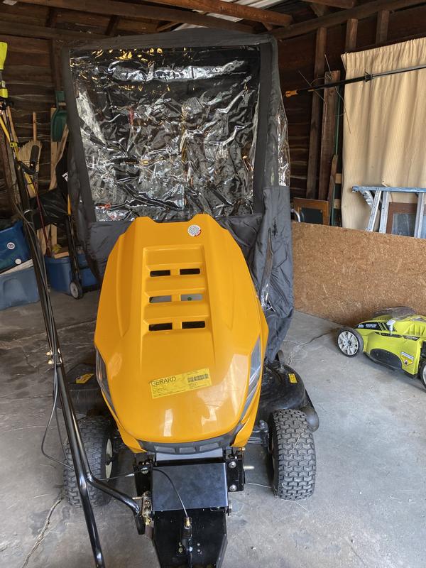 Husqvarna lawn discount tractor snow cab