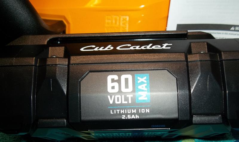 60V MAX 2.5Ah Battery - CC6025