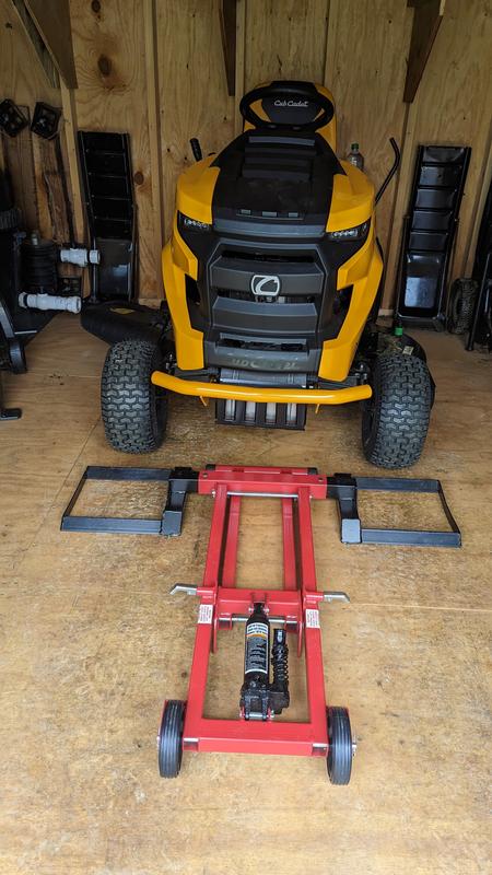 Cub cadet discount lawn mower lift