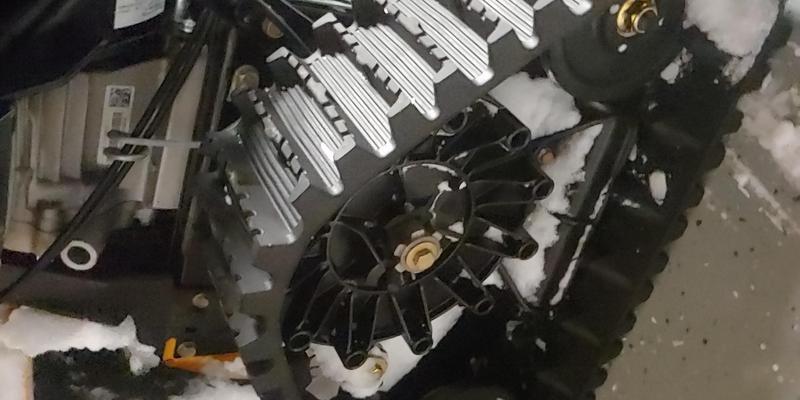 metal center sprocket gear ripped plastic wheel apart