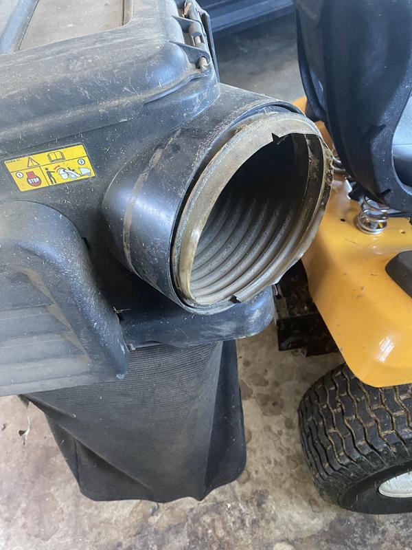 Chute completely broke
