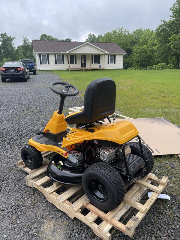 Hydrostatic rear engine riding mower sale