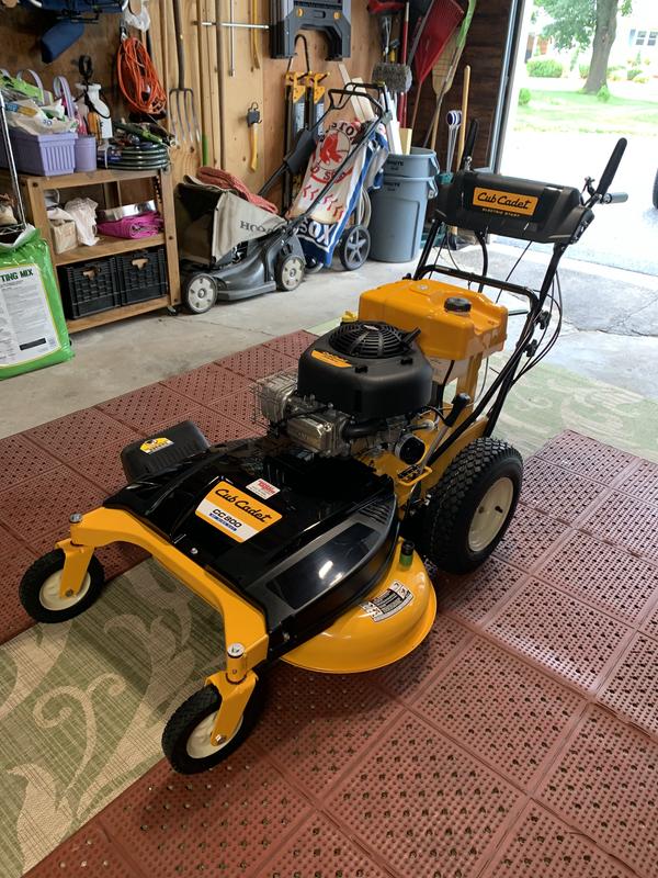 Reviews for Cub Cadet 33 in. 10.5 HP Briggs and Stratton Electric Start Gas Engine Wide Area Walk Behind Self Propelled Lawn Mower Pg 1 The Home Depot