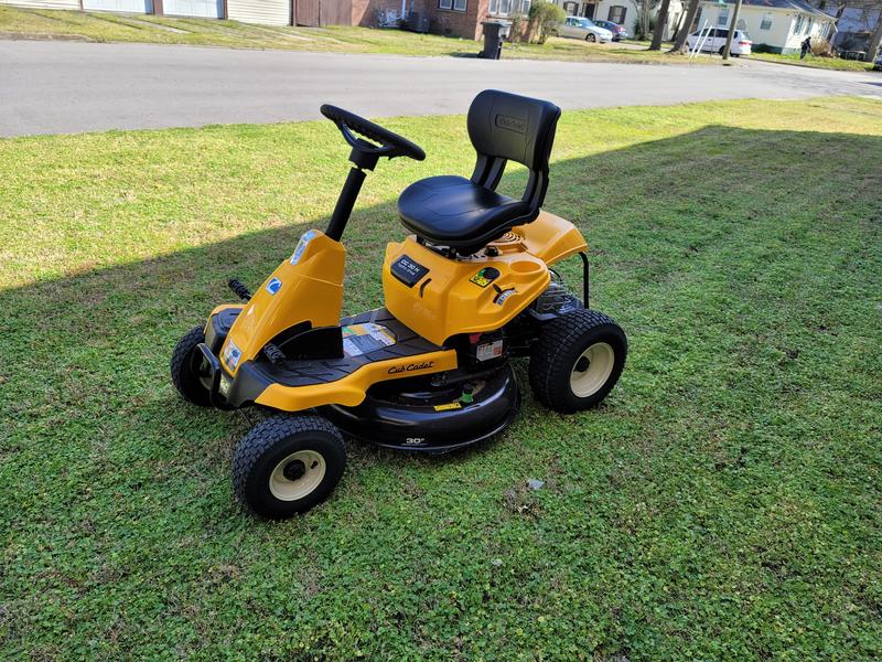 Cub cadet best sale cc30 reviews