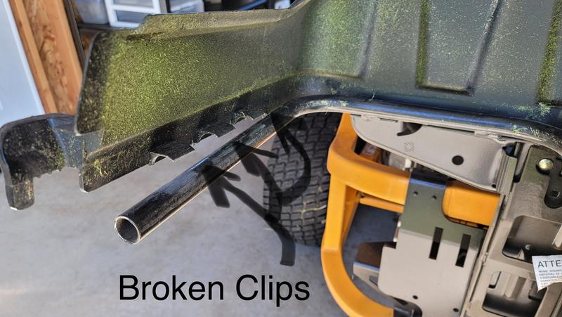 Broken Attachment Clips