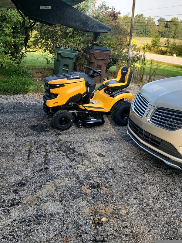 Cub Cadet XT1 Enduro LT 42 in. 547 cc Engine with IntelliPower Hydrostatic Drive Gas Riding Lawn Tractor LT42 with IntelliPower The Home Depot