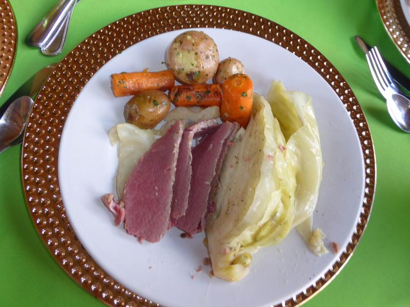 perfectly sliced corned beef by cuisinart electric knife