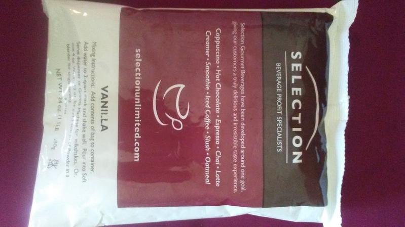 powder ice cream from Sam's, just mix with water