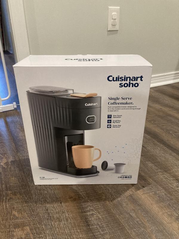 Soho Single-Serve Coffee Maker (Warm Black) - Cuisinart