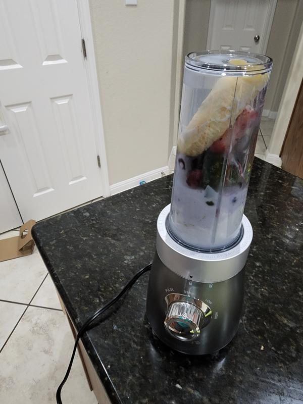 Making a smoothie