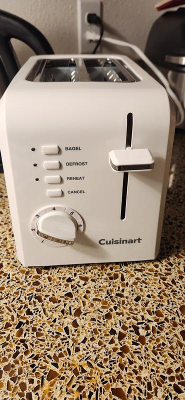 White Cuisinart Plastic Toaster