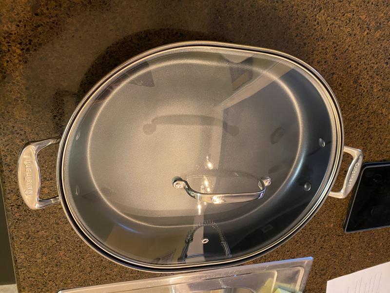 Skillet with glass lid