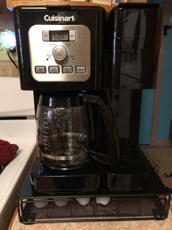 Cuisinart® Coffee Center™ SS12 Brew Basics Coffeemaker in Black Bed