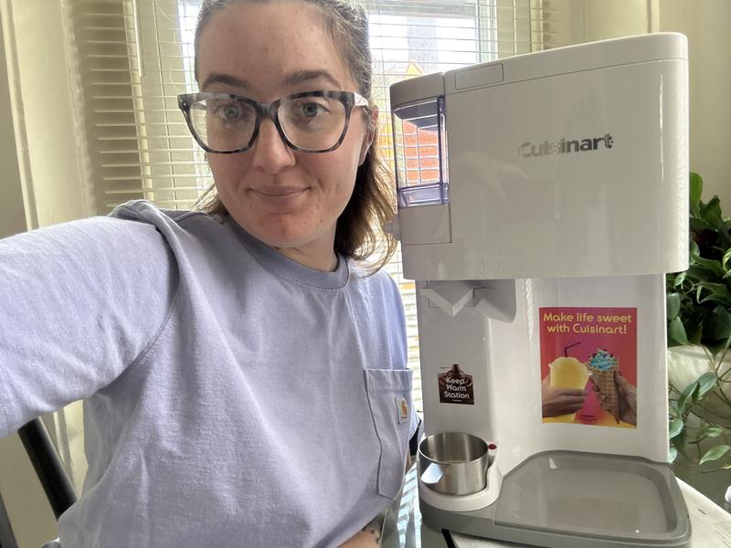 Love this ice cream maker! Easy to clean also!