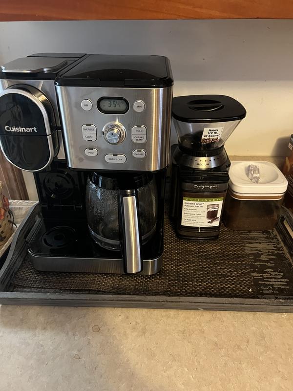 A Cuisinart coffee station