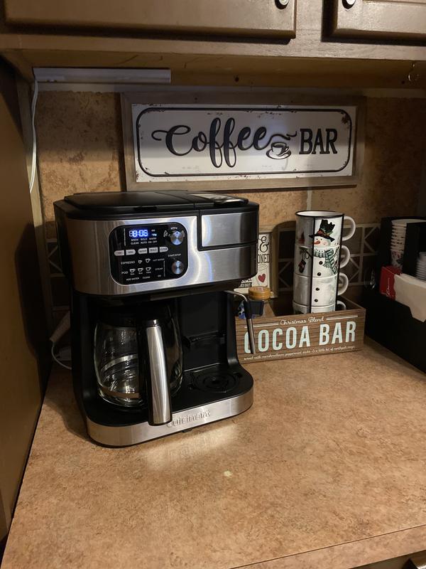 Cuisinart 4-In-1 Coffee Center Barista Bar Espresso Machine SS-4N1