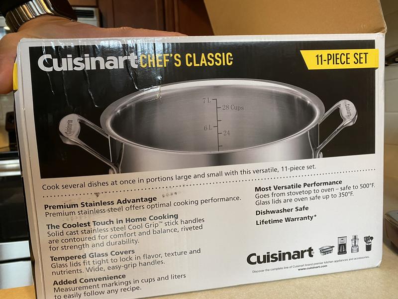 Chef's Classic 1.5 qt Stainless Steel Saucepan w/ Cover by Cuisinart at  Fleet Farm