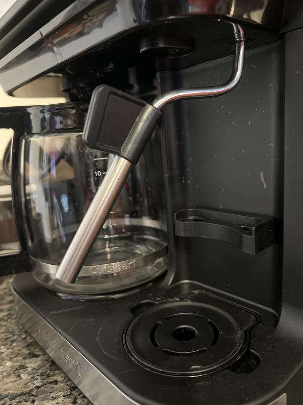 Milk wand in highest position