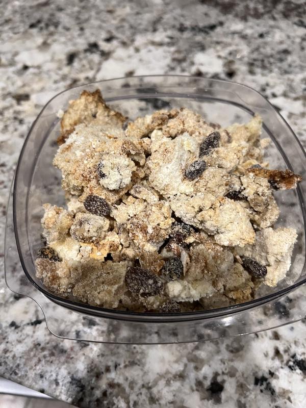 That’s how the cinnamon raisin bread turned out