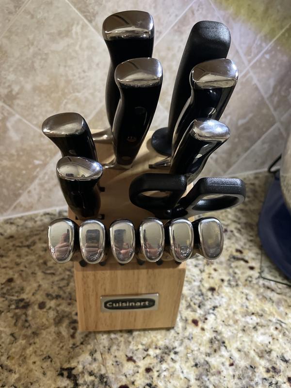 Cuisinart, Classic Triple Rivet 15-Piece Knife Block Set C77WTR