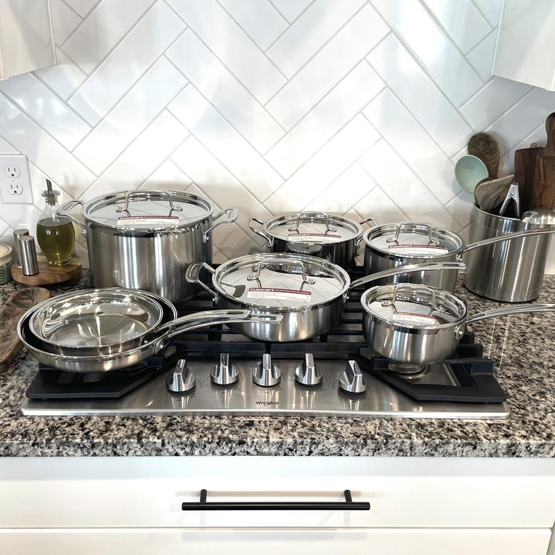 Cuisinart MultiClad Pro Triple Ply Stainless Cookware 7-Piece Set