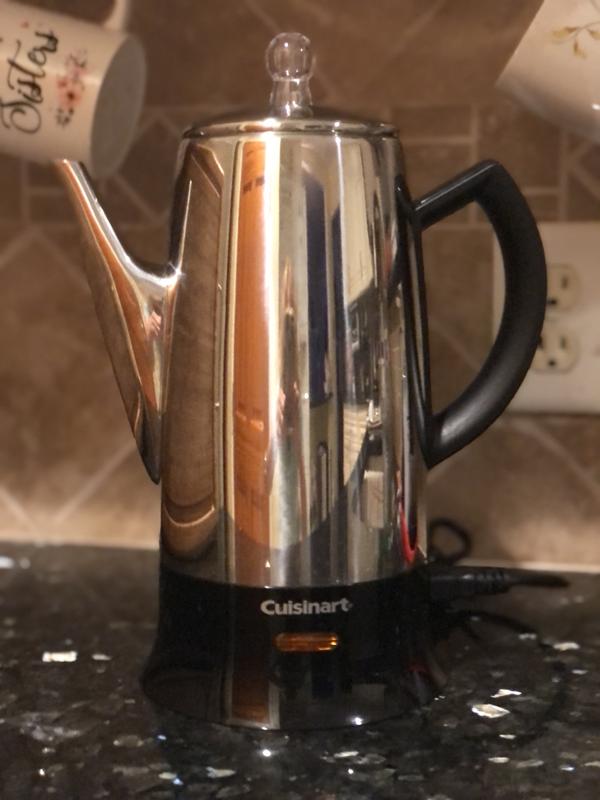 Cuisinart Classic 12-Cup Stainless Steel Residential Percolator in the  Coffee Makers department at