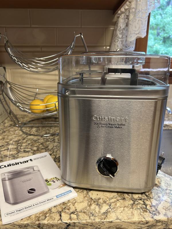 Pure Indulgence Frozen Yogurt-Sorbet & Ice Cream Maker - Cuisinart