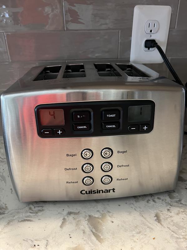 Cuisinart leverless outlet toaster