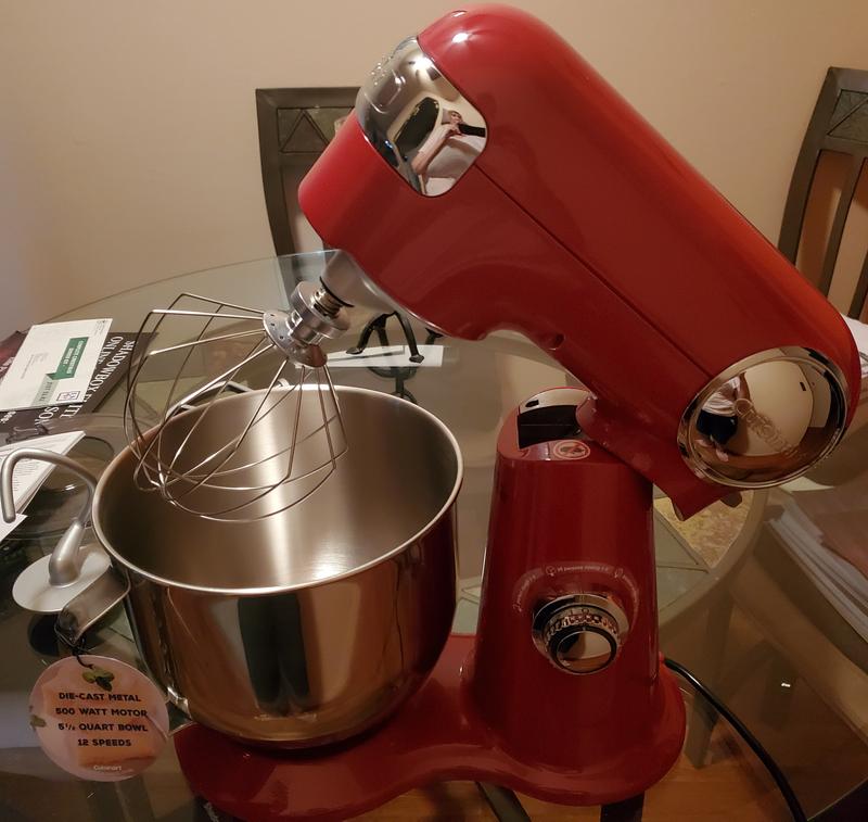 Precision Master 5.5 Qt. 12-Speed Robins Egg Die Cast Stand Mixer with  Attachments