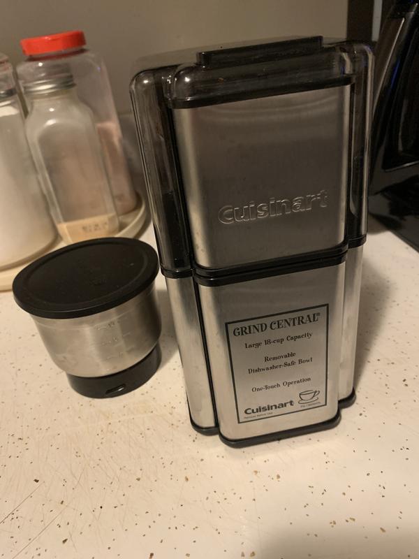 Best Buy: Cuisinart Grind Central Coffee Grinder Brushed Stainless DCG-12BC