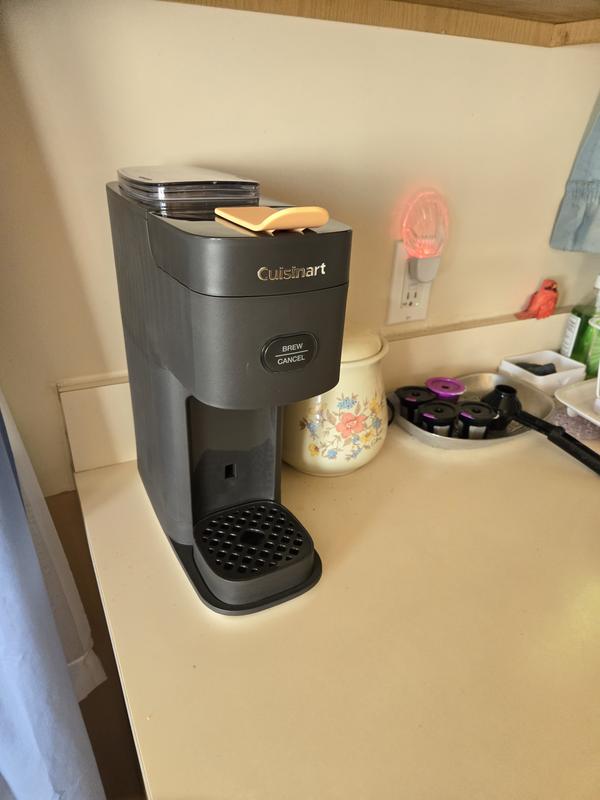 The soho coffee maker in place.