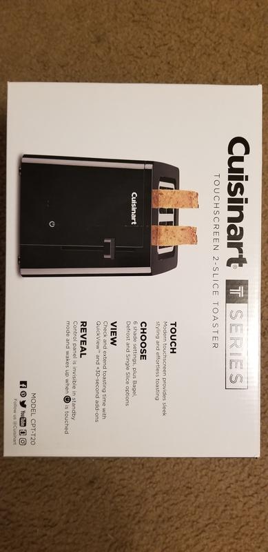  Cuisinart CPT-520 2-Slice Motorized Toaster, Stainless  Steel/Black : Everything Else